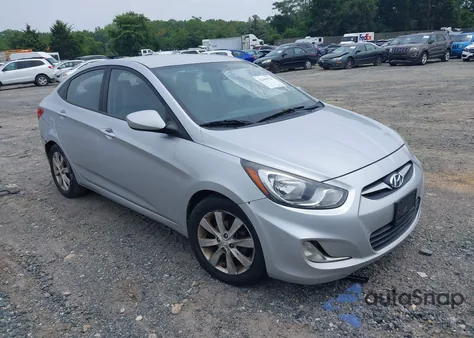 2012 Hyundai Accent Gls from USA, damaged, VIN KMHCU4AE8CU064458